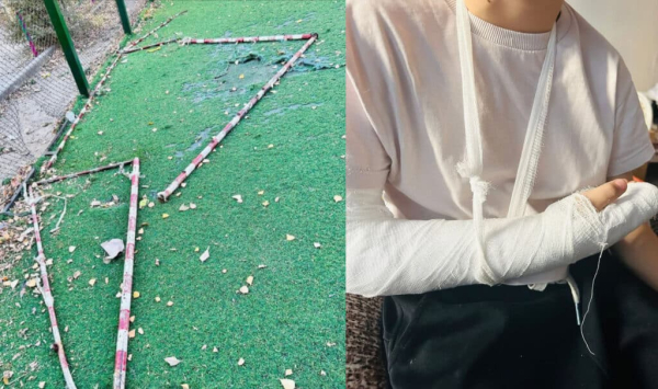 В Кокшетау футбольные ворота обрушились на подростка