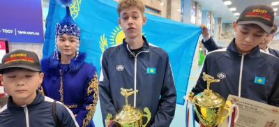 Чемпионами и призерами ЧМ по карате KyokushinRyu стали юные спортсмены из области Абай