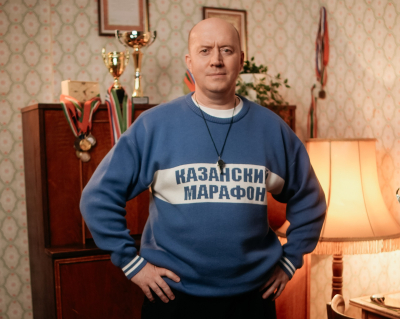 Сергей Бурунов поддержал участников Казанского марафона