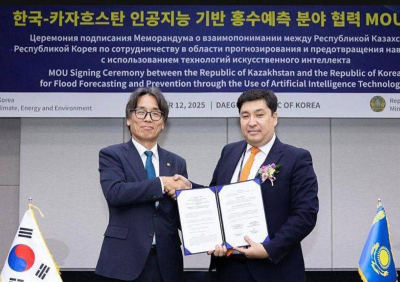 Казахстан и Корея создадут цифровые системы мониторинга паводков на основе ИИ