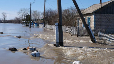 Село Большая Малышка в СКО спасают от затопления