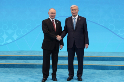 Путин приземлился в Казахстане: трехдневный визит начался