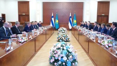 Казахстан обеспечит поддержку инвесторам из Финляндии - Олжас Бектенов