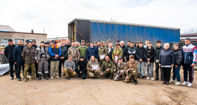 Нижнекамск отправил 29 тонн гуманитарного груза в&nbsp;зону СВО