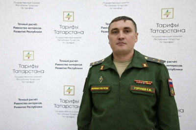 Капитан Егор Горячев поздравил мужчин с Днем защитника Отечества