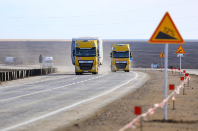 В Актюбинской области открыли первый участок реконструированной автодороги