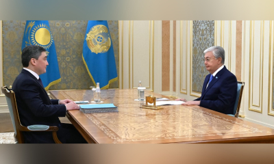 Токаев заслушал отчет и дал ряд поручений Олжасу Бектенову