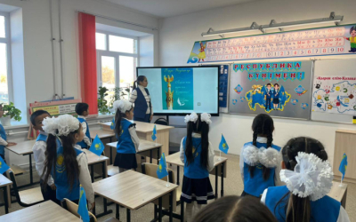 Новую школу для 100 учеников открыли в отдаленном поселке Иргизского района