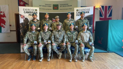 Казахстанские военные вошли в тройку лучших на престижных международных соревнованиях &quot;Кембрийский патруль&quot;
