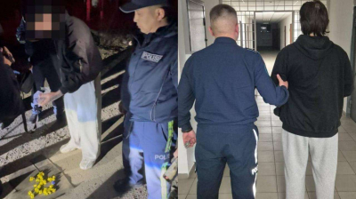В Щучинске задержан 19-летний закладчик с 88 свертками наркотиков