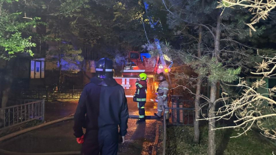 В Астане потушен пожар, охвативший 10 этажей жилого комплекса