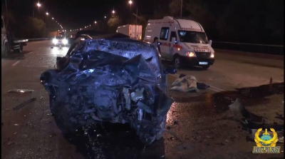 Около 6 тысяч дорожных аварий зарегистрировано с начала года в Алматы   