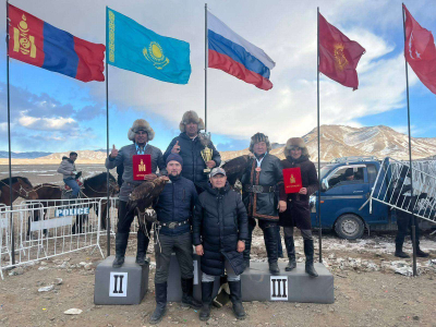 Беркутчи из области Абай занял третье место на чемпионате Азии