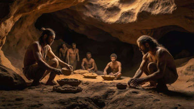 Выживание Homo sapiens при сдвиге магнитных полюсов связали с древним кремом и теплой одеждой
