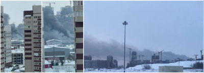 Попали ли в воздух опасные вещества из-за пожара на складе косметики в Казани