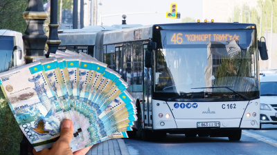 Автобусы заработали на 53% больше на фоне споров о проезде за 500 тенге
